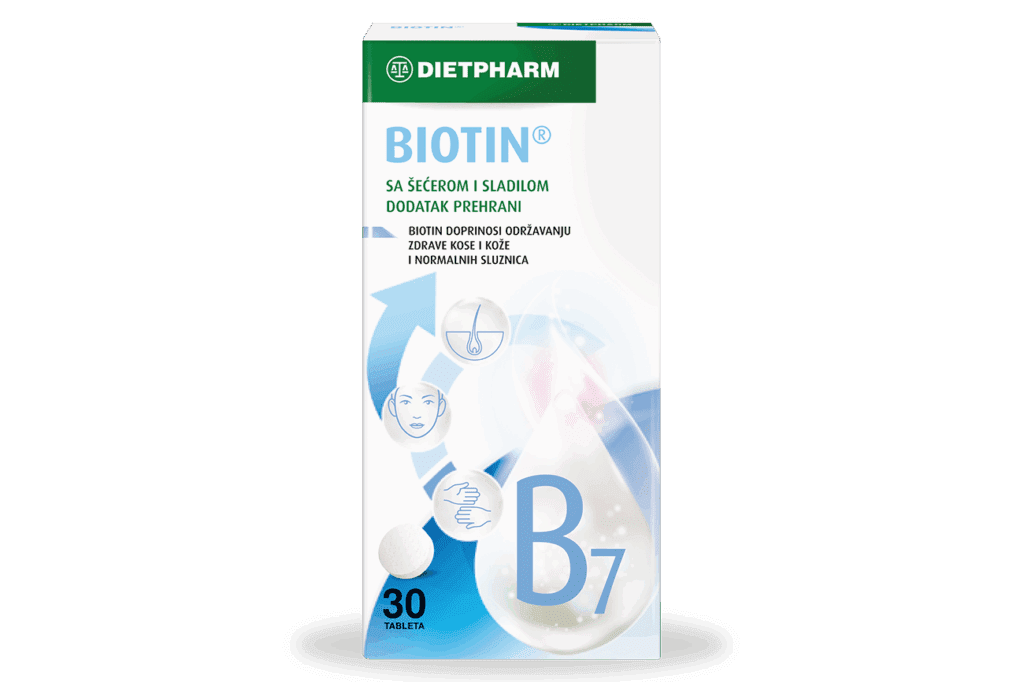 Dietpharm Biotin 30 tableta