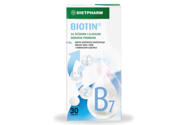 Dietpharm Biotin 30 tableta