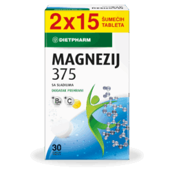 Dietpharm Magnezij 375 30 šumećih tableta