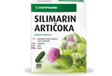 Dietpharm Silimarin Artičoka kapsule