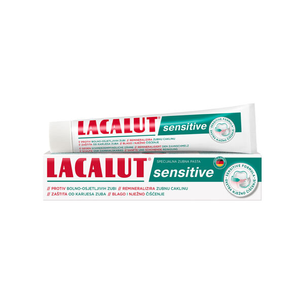Lacalut Sensitive zubna pasta 75 ml