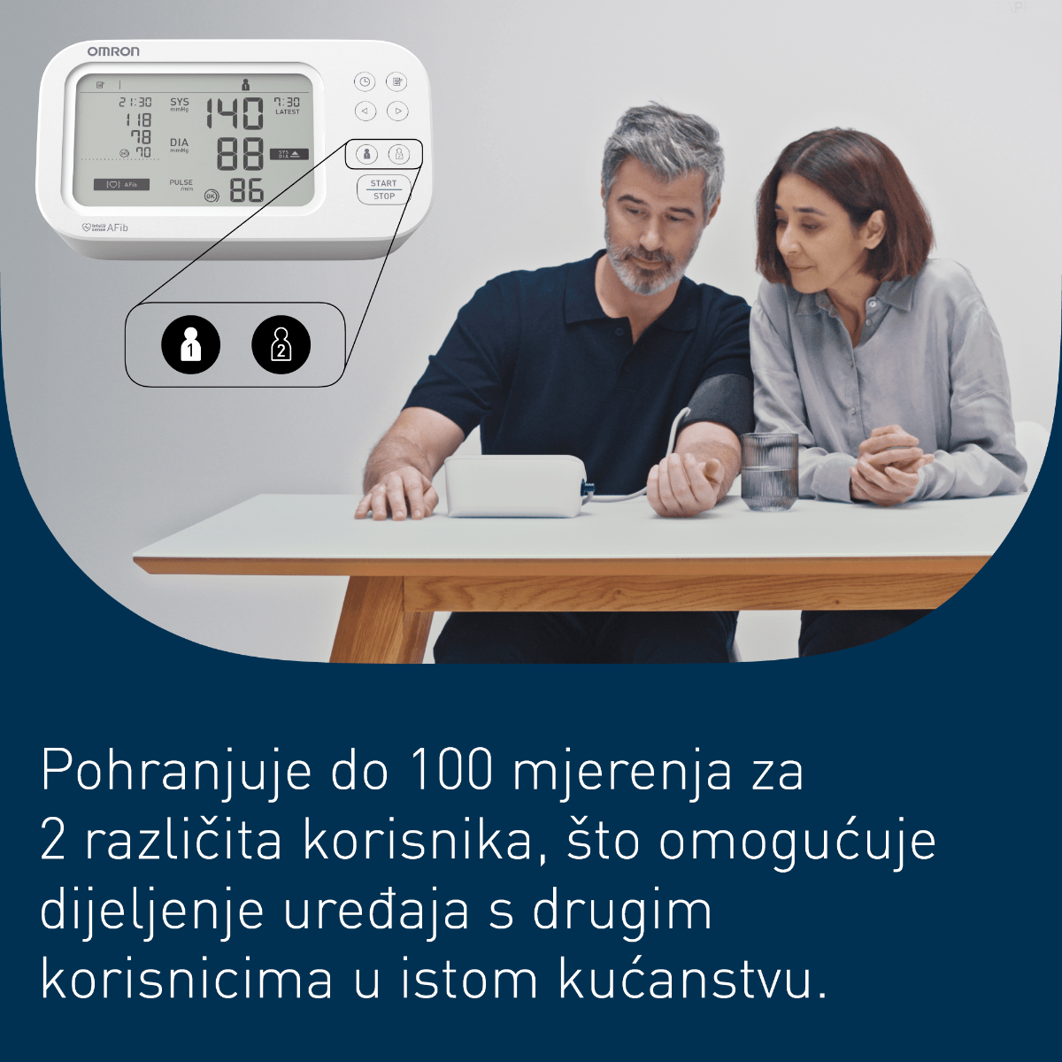 OMRON M6 COMFORT AFib tlakomjer za nadlakticu - Slika 5