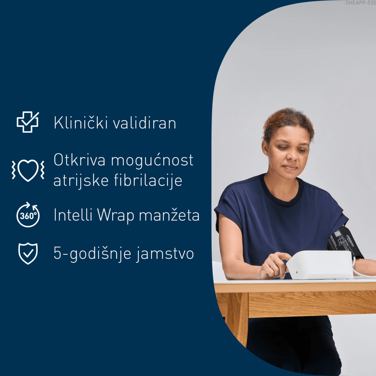 OMRON M6 COMFORT AFib tlakomjer za nadlakticu - Slika 6