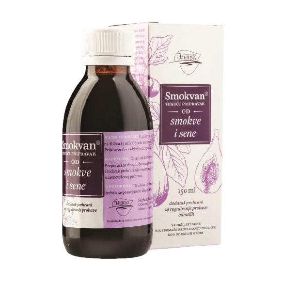 Smokvan tekući pripravak od smokve i sene 150 ml