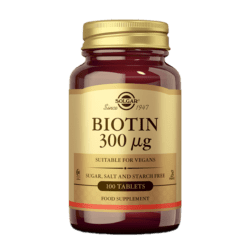 Solgar Biotin 100 tableta