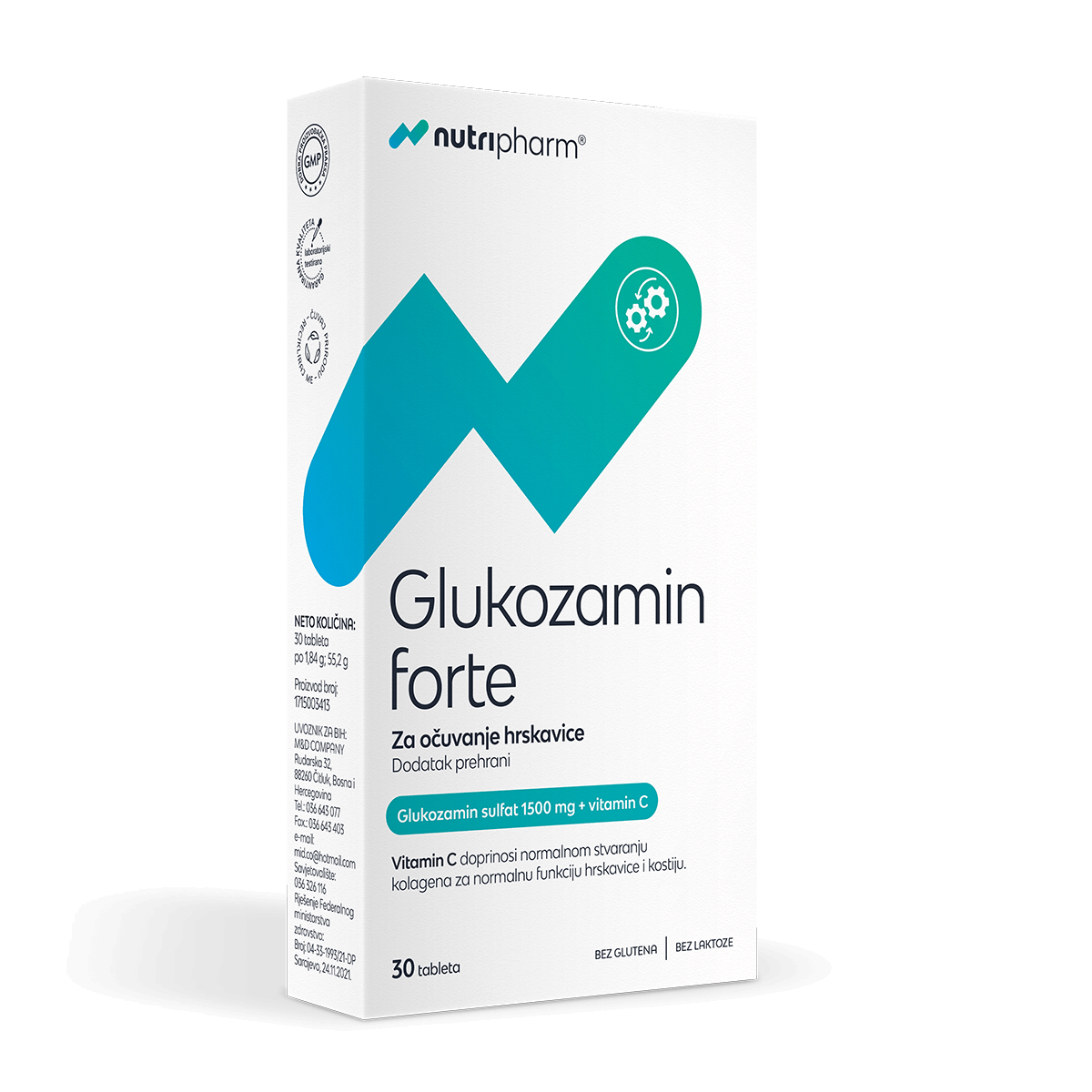 NutriPharm Glukozamin Forte tablete