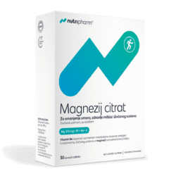 Nutripharm Magnezij citrat 30 šumećih tableta