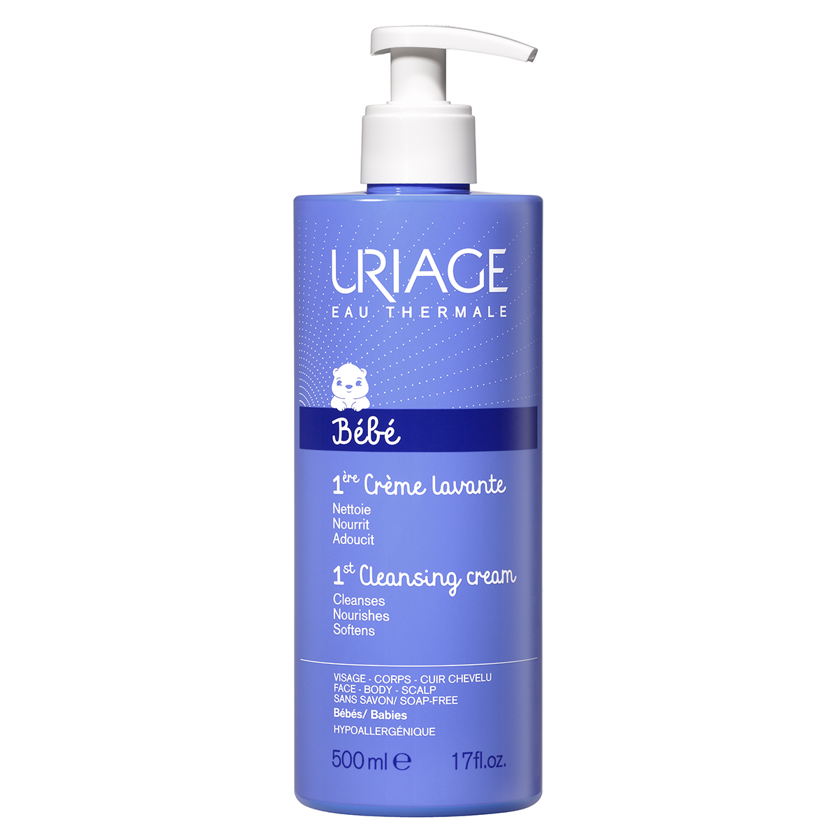Uriage Bebe creme lavante 500 ml 1+1 gratis - Ljekarne Pavlić