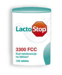 LactoStop 100 tableta 3300 FCC