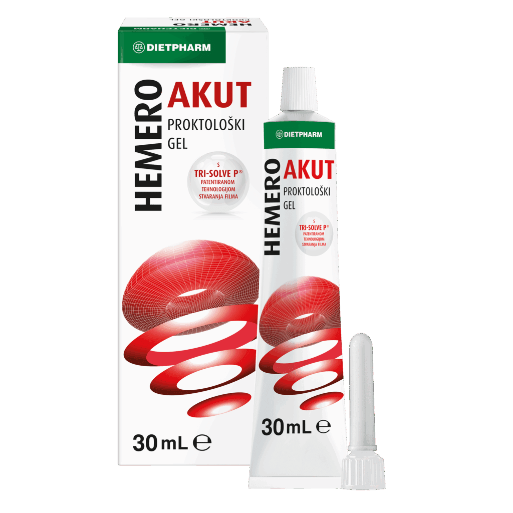 Dietpharm Hemero AKUT proktološki gel 30 ml