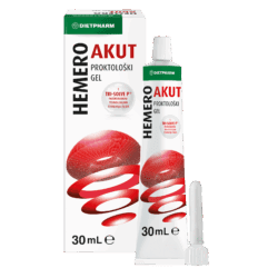Dietpharm Hemero AKUT proktološki gel 30 ml