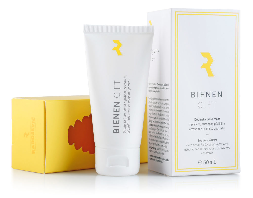 Radošević Bienen Gift mast s pčelinjim otrovom