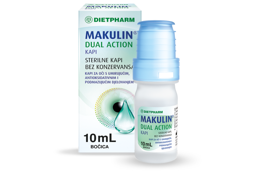 Dietpharm Makulin Dual Action kapi za oči