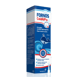 Hamapharm ForNos Cold&Flu hipertonični sprej za nos 30 ml