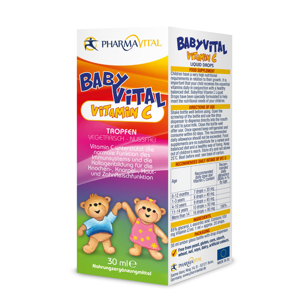 PharmaVital BabyVital Vitamin C kapi 30 ml