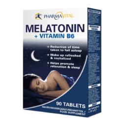 PharmaVital Melatonin + Vitamin B6 90 tableta