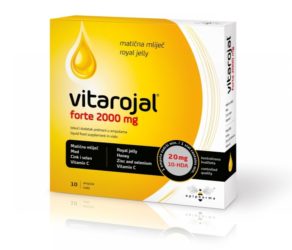 Apipharma Vitarojal forte 2000 mg matična mliječ u ampulama