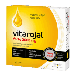 Apipharma Vitarojal forte 2000 mg matična mliječ 10 ampula