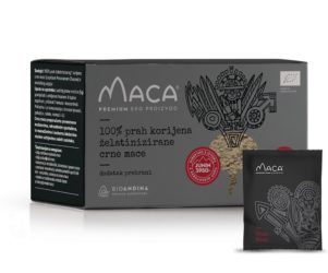 Bioandina Premium prah aktivirane crne mace