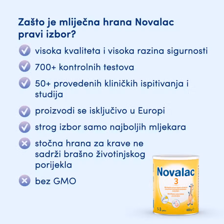 Novalac 3 Junior 400 g - Slika 3