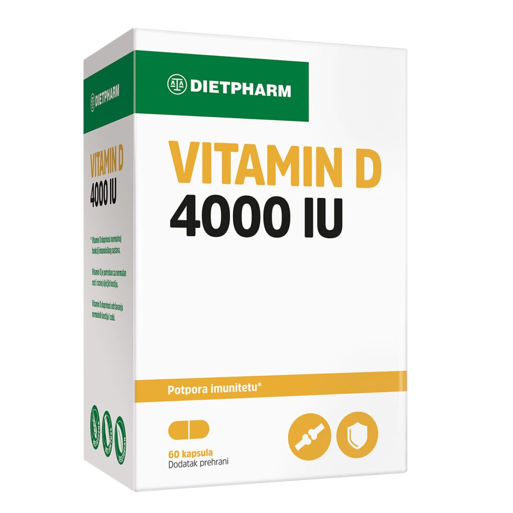 Dietpharm Vitamin D 4000 IU kapsule