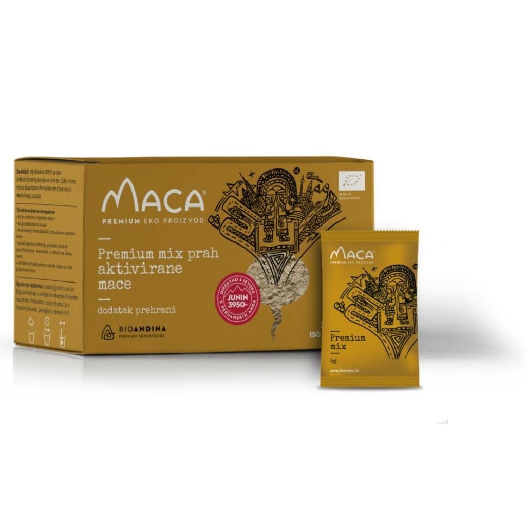 Bioandina Premium MIX aktivirana Maca prah