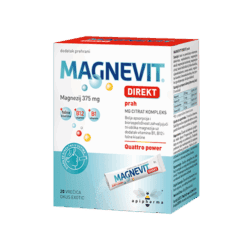 Apipharma Magnevit Direkt 375 mg 20 vrećica