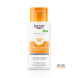 Eucerin Sun Krema-gel za zaštitu kože osjetljive na sunce SPF 50 150 ml