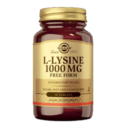 Solgar L-lizin 1000 mg 50 kapsula