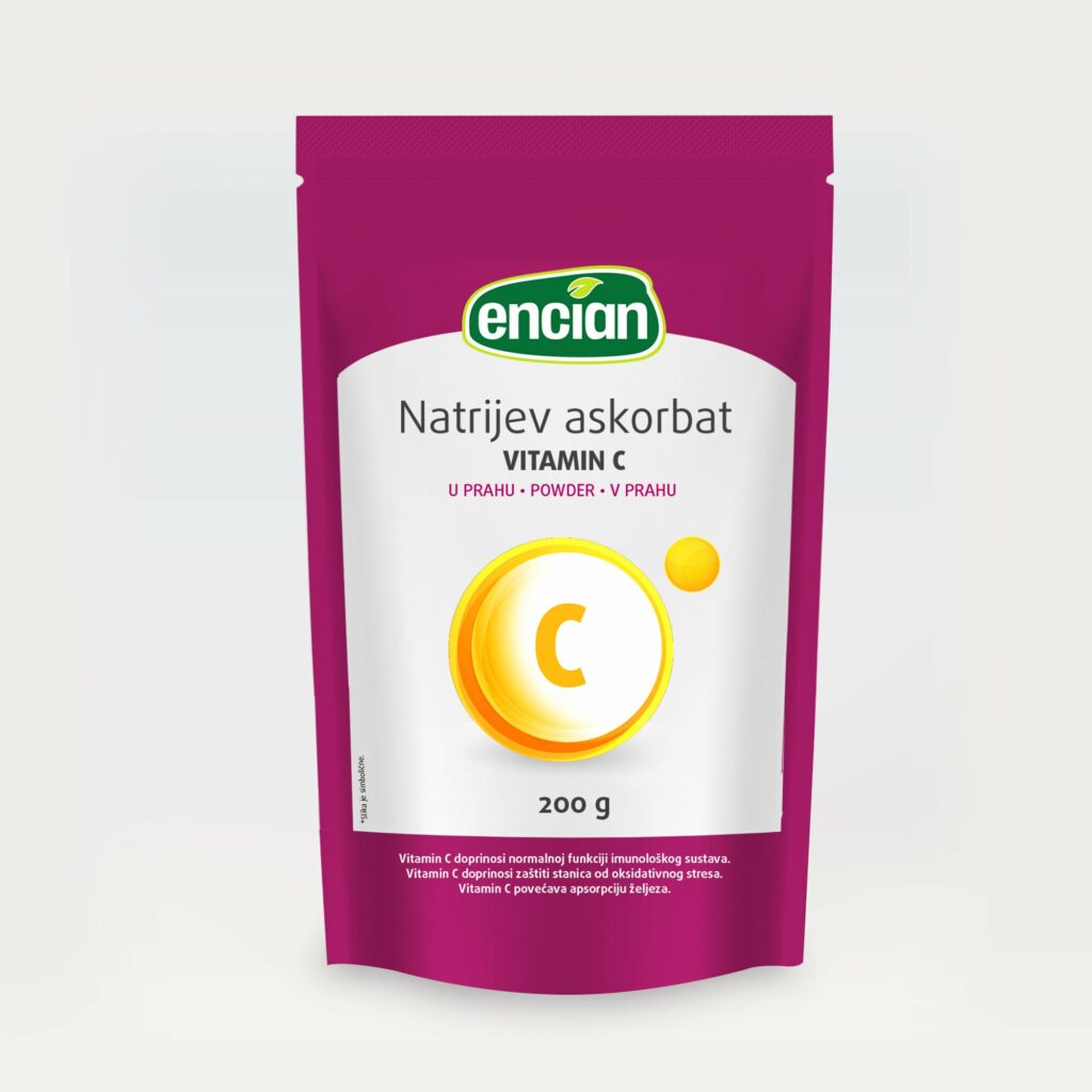 Encian Natrijev askorbat 200g