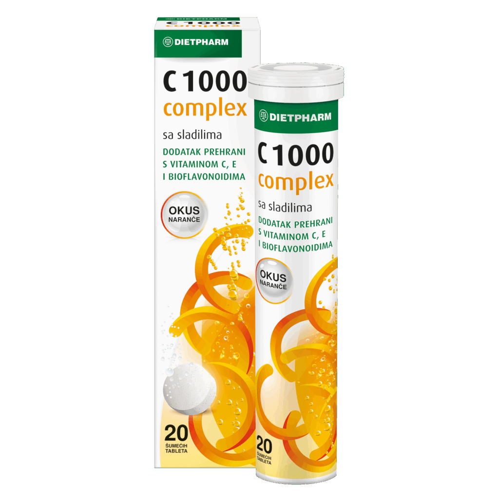 Dietpharm C 1000 Complex 20 šumećih tableta
