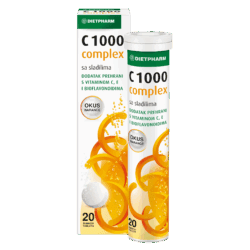 Dietpharm C 1000 Complex 20 šumećih tableta