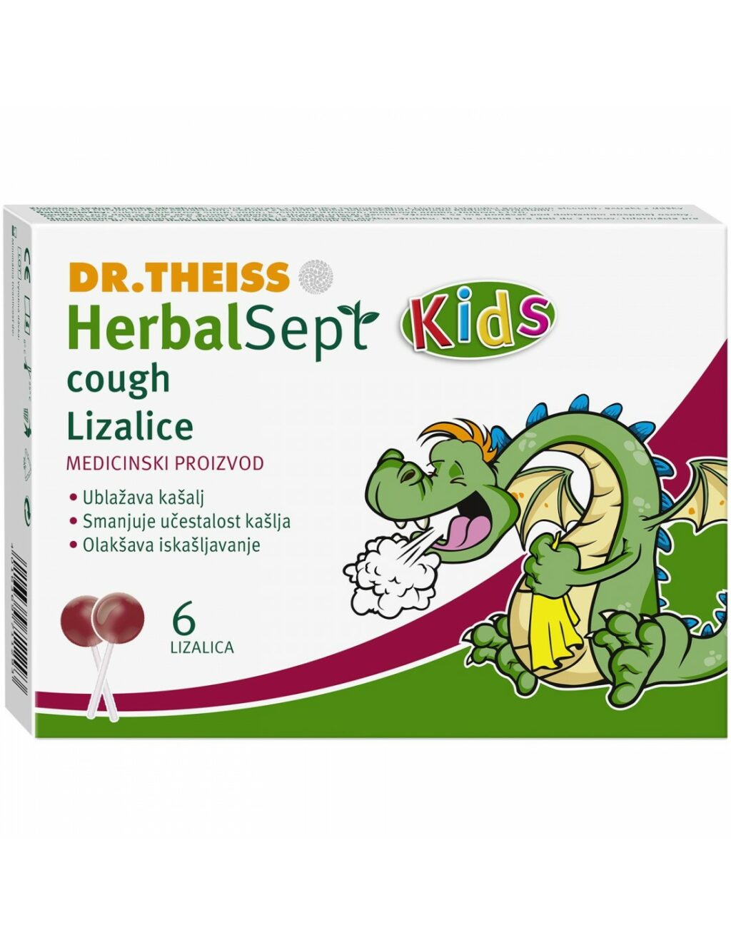 Dr. Theiss HerbalSept Lizalice protiv kašlja