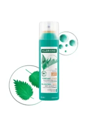 Klorane suhi šampon s koprivom 150 ml za masnu kosu