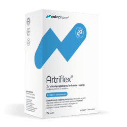 NutriPharm Artriflex za zdravlje zglobova, hrskavice i kostiju 20 vrećica