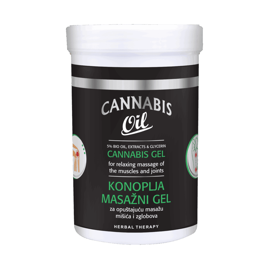 HT - Masažni Gel Od Konoplje 380 ml