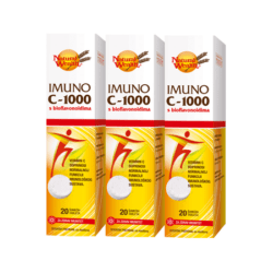 Natural Wealth Imuno C-1000 s bioflavonoidima 2+1 gratis