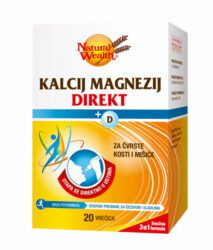 Natural Wealth Kalcij Magnezij Direkt + D