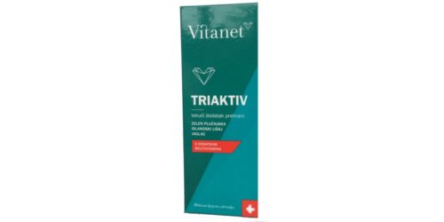 Vitanet Triaktiv - zelen plučnjaka, islandski lišaj, jaglac