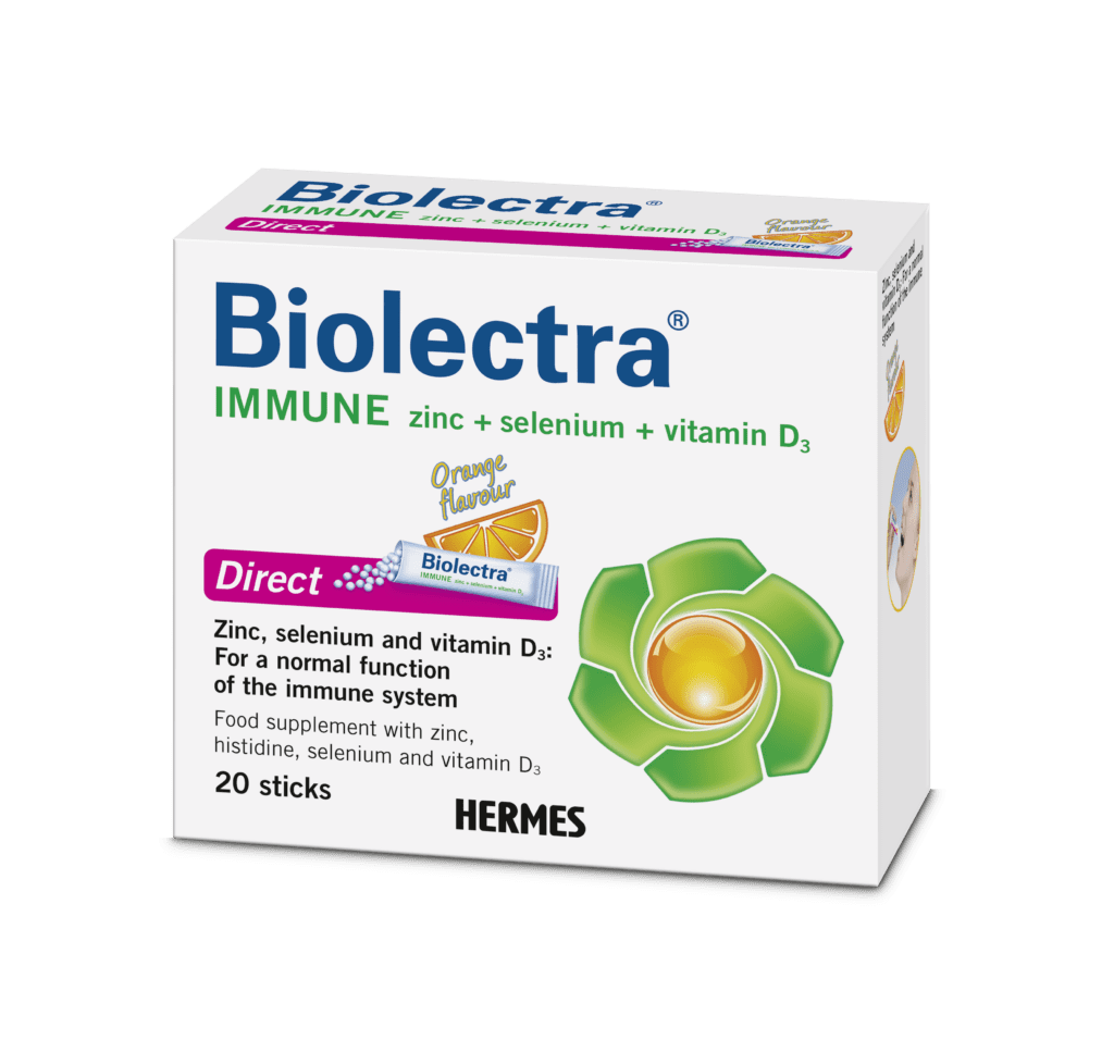 Biolectra Immun Cink+Selen+Vitamin D3 Direkt