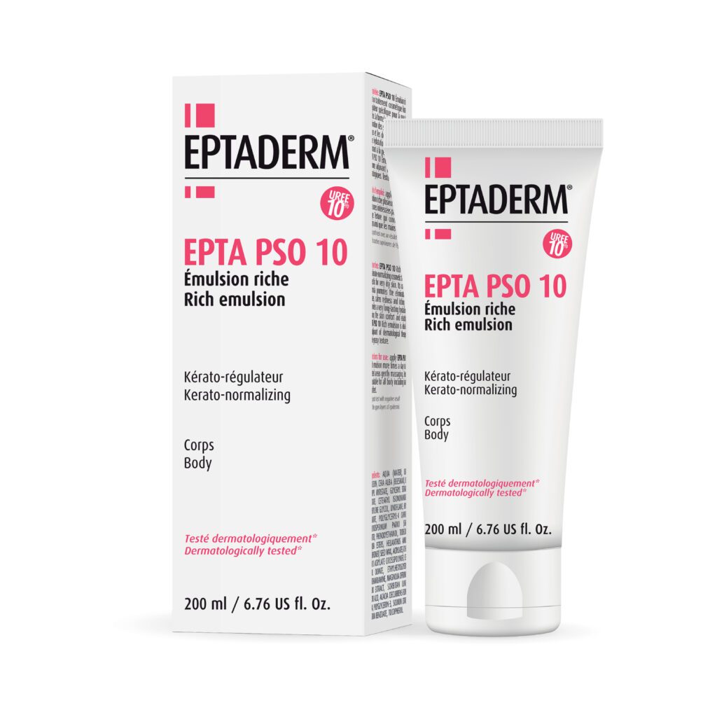 EPTA PSO 10 bogata emulzija za njegu kože sklone ljuskanju 200 ml