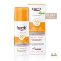Eucerin Sun Pigment Control tinted gel-krema SPF 50+