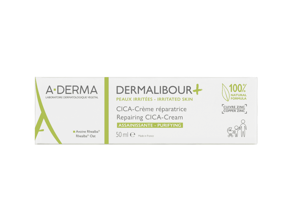 A-Derma Dermalibour+ obnavljajuća CICA-krema 50 ml