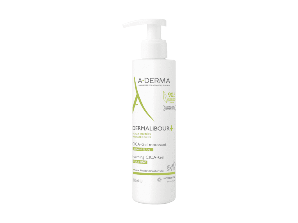 A-Derma Dermalibour+ pjenušavi CICA-gel 200 ml
