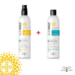 Apipharma paket Sunmed sprej SPF 30 + Sunmed mlijeko poslije sunčanja