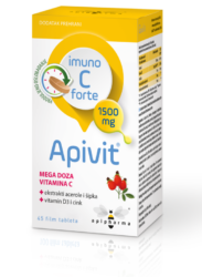 Apipharma Apivit Imuno C 1500 mg forte film tablete