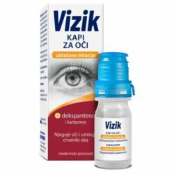 Vizik kapi za oči za ublažavanje iritacija 10 ml