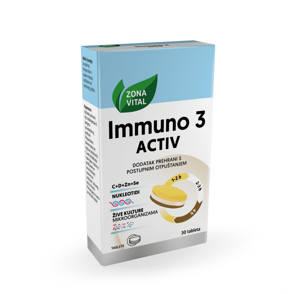 Zona Vital Immuno 3 AKTIV za imunitet 30 tableta