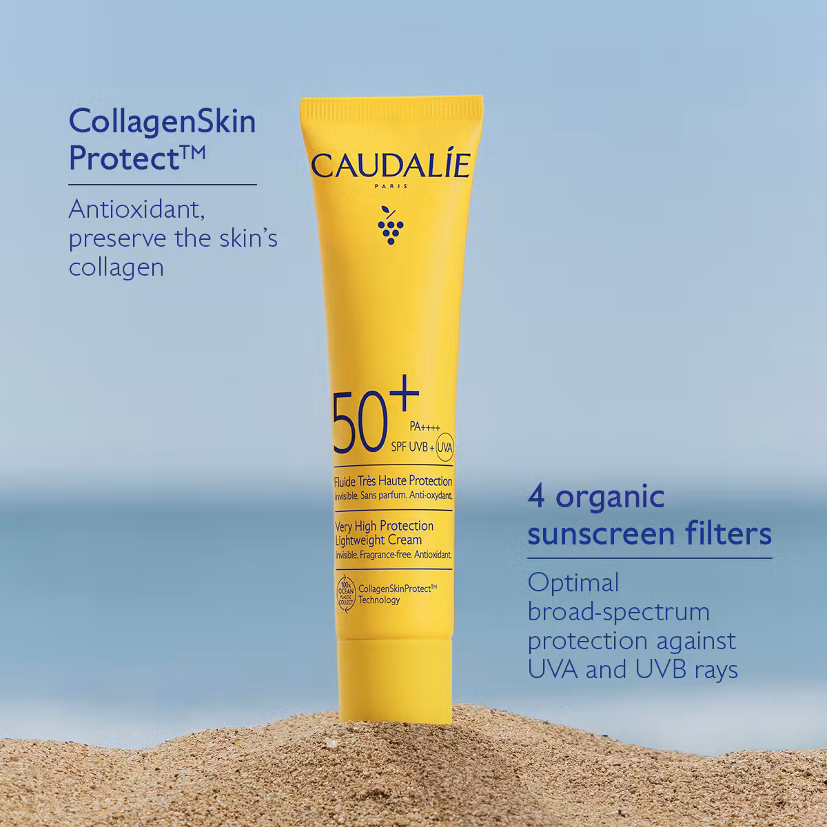 Caudalie Vinosun fluid za zaštitu od sunca SPF50+ 40ml - Slika 5