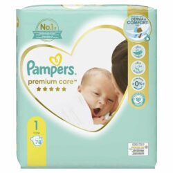 Pampers Premium Care 1 pelene (2-5 kg) 78 kom